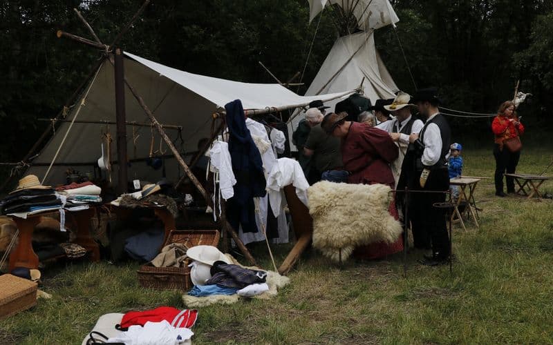 38. WESTERN- UND VORDERLADERTREFFEN 2025 – Trotz Regenwetter ein voller Erfolg – Bild
