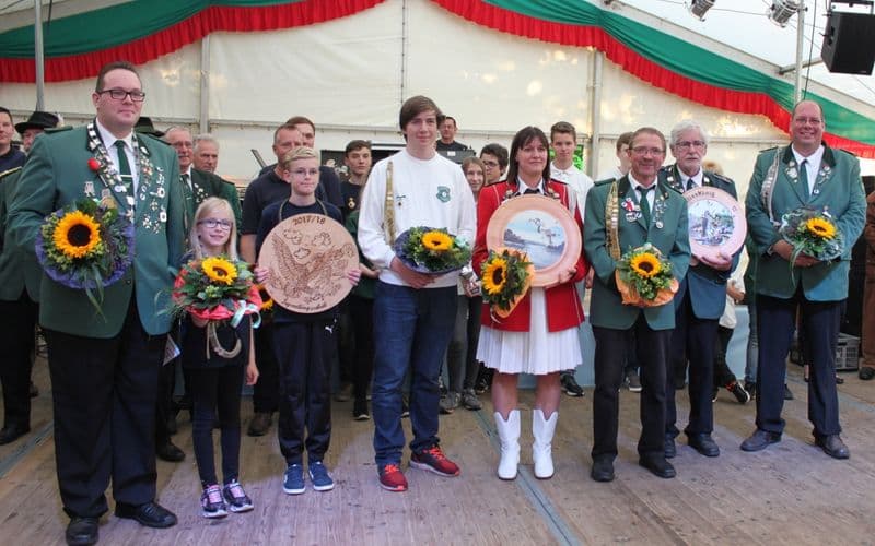 Schützenfest 2017 - Königsproklamation am 10.09.2017