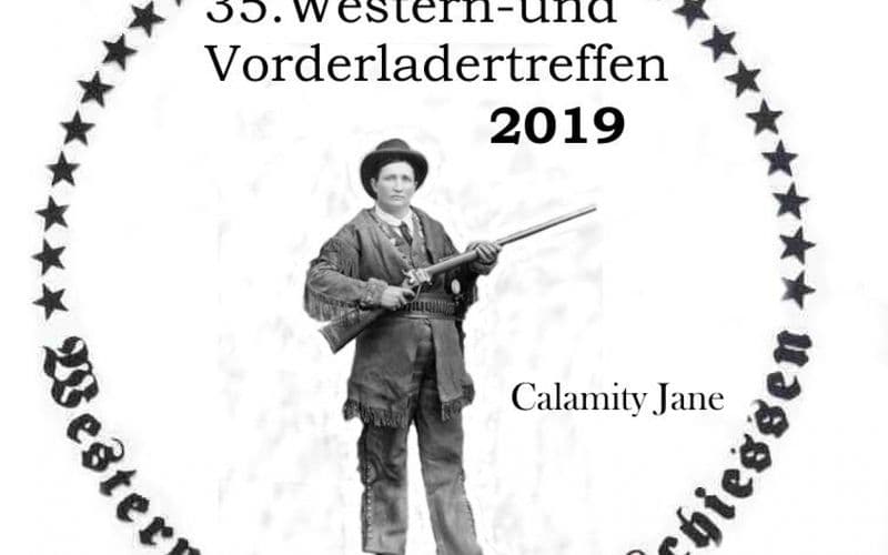 Einladung zum 35. Western- und Vorderladertreffen vom 07. bis 09.06.2019
