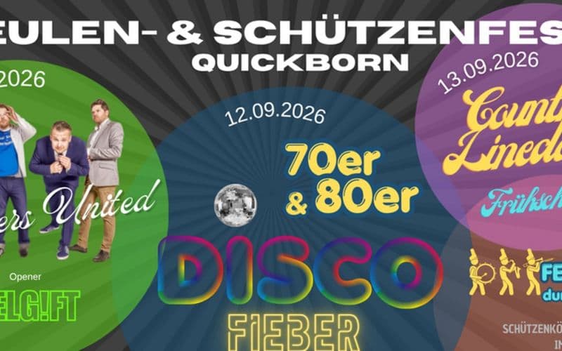 50. Eulen-und Schützenfest vom 11.-20.September in Quickborn