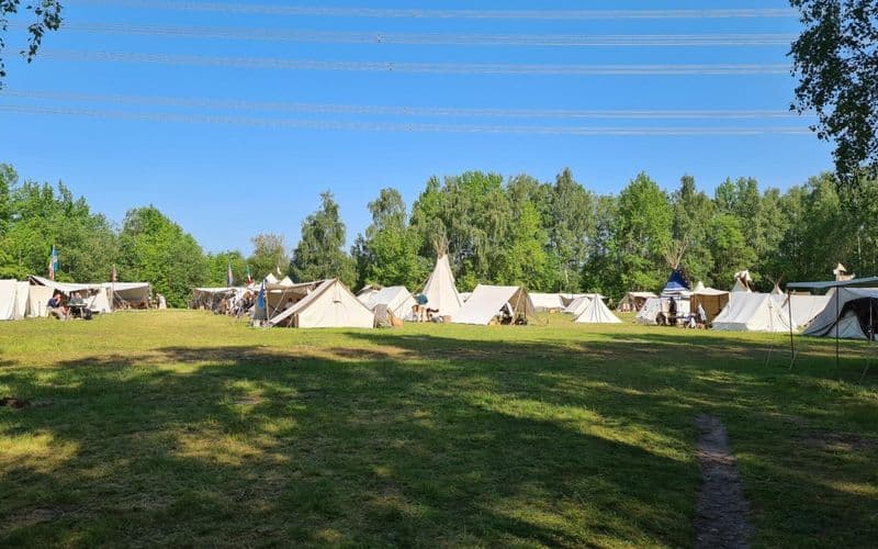Strahlender Sonnenschein beim 36. Western- und Vorderladertreffen