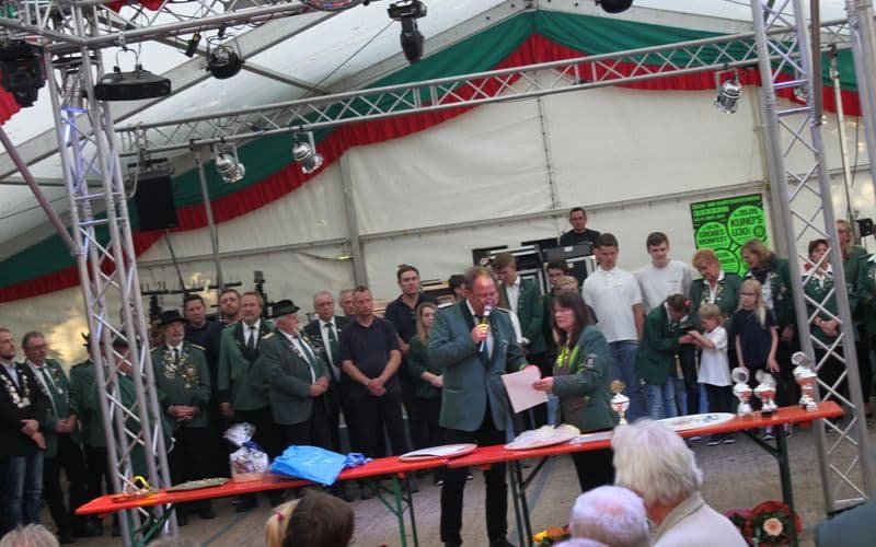 Schützenfest 2017 - Königsproklamation am 10.09.2017 – Bild